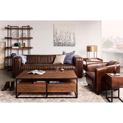 Vancouver - Small Bookshelf - Brown