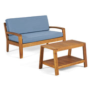 2 Piece Conversation Set, Loveseat & Coffee Table