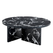 Versatile Round Coffee Table For Various Interior Styles