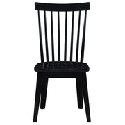 Vaughn - Shaker Spindle Dining Chair - Black