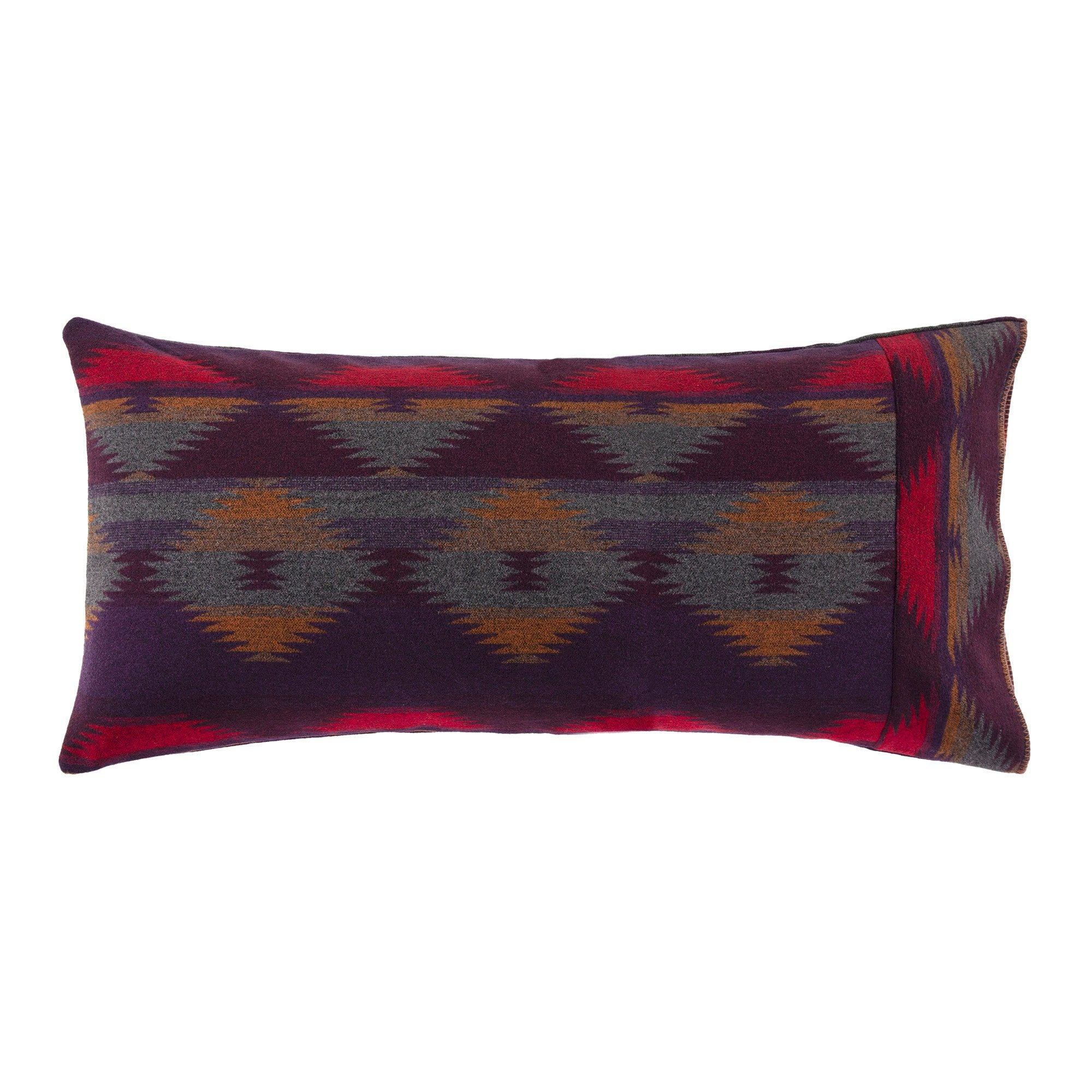 Gila - Full/Queen Wool Blend Blanket Set (Set of 3) - Multi Color