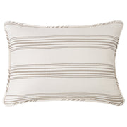 Prescott - Stripe Pillow Sham (Set of 2) - Taupe