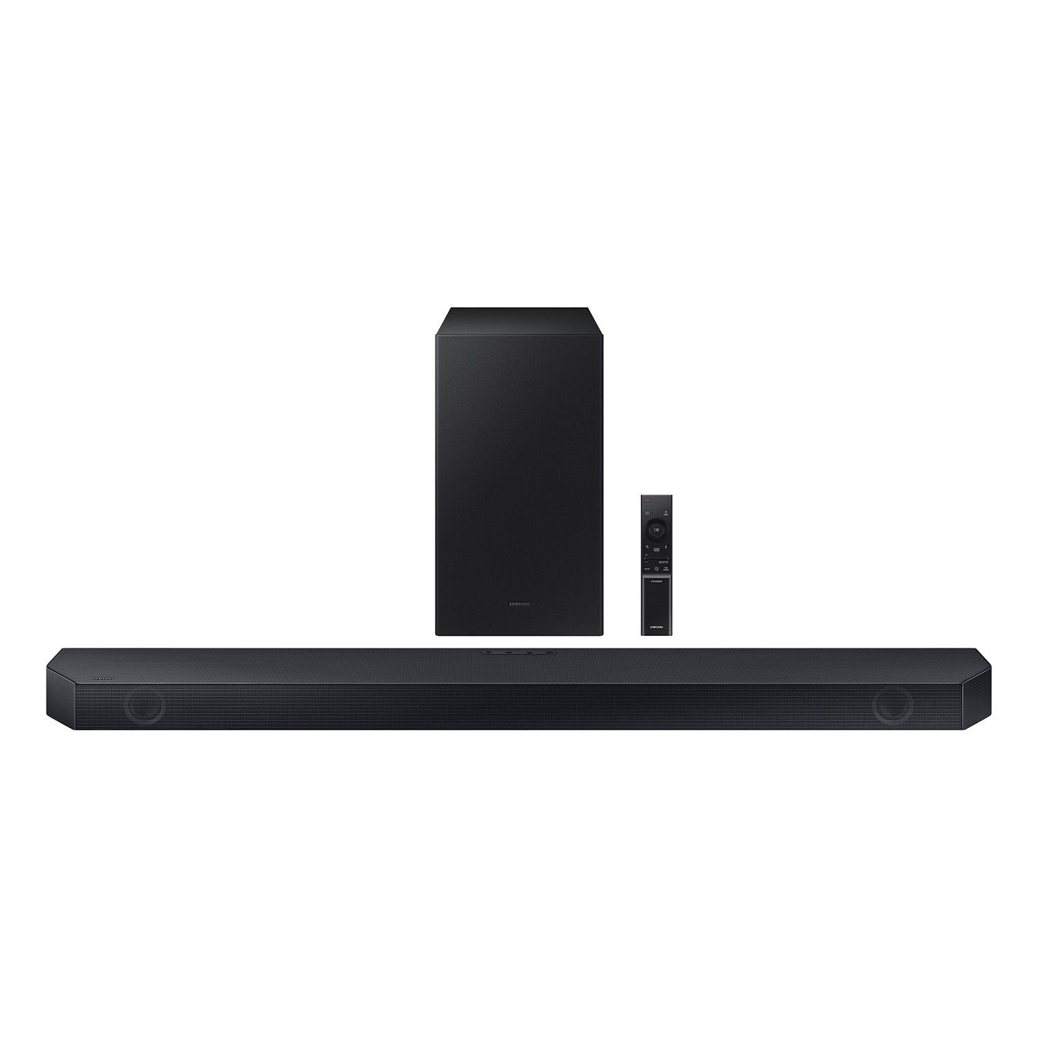 Samsung - 3.1.2 Channel Soundbar With Wireless Sub, Dolby - Black