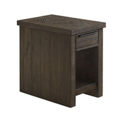 Hearst - Chairside Table - Reclaimed Chevron