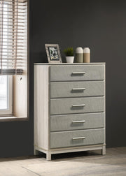 B261 - Chest - Light Beige / Dove Gray