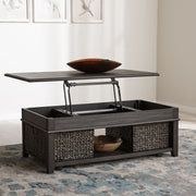 Mill Creek - Lift Top Cocktail Table - Peppercorn