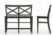 Briarwood - X-Back Counter Height Dining Bench - Sable