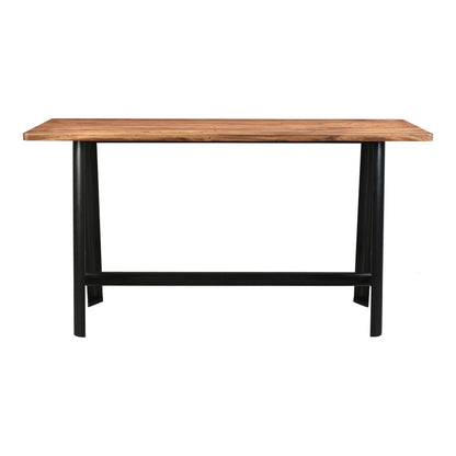 Craftsman - Solid Acacia Bar Table - Natural