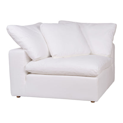 Clay - Livesmart Fabric Corner Chair - Cream