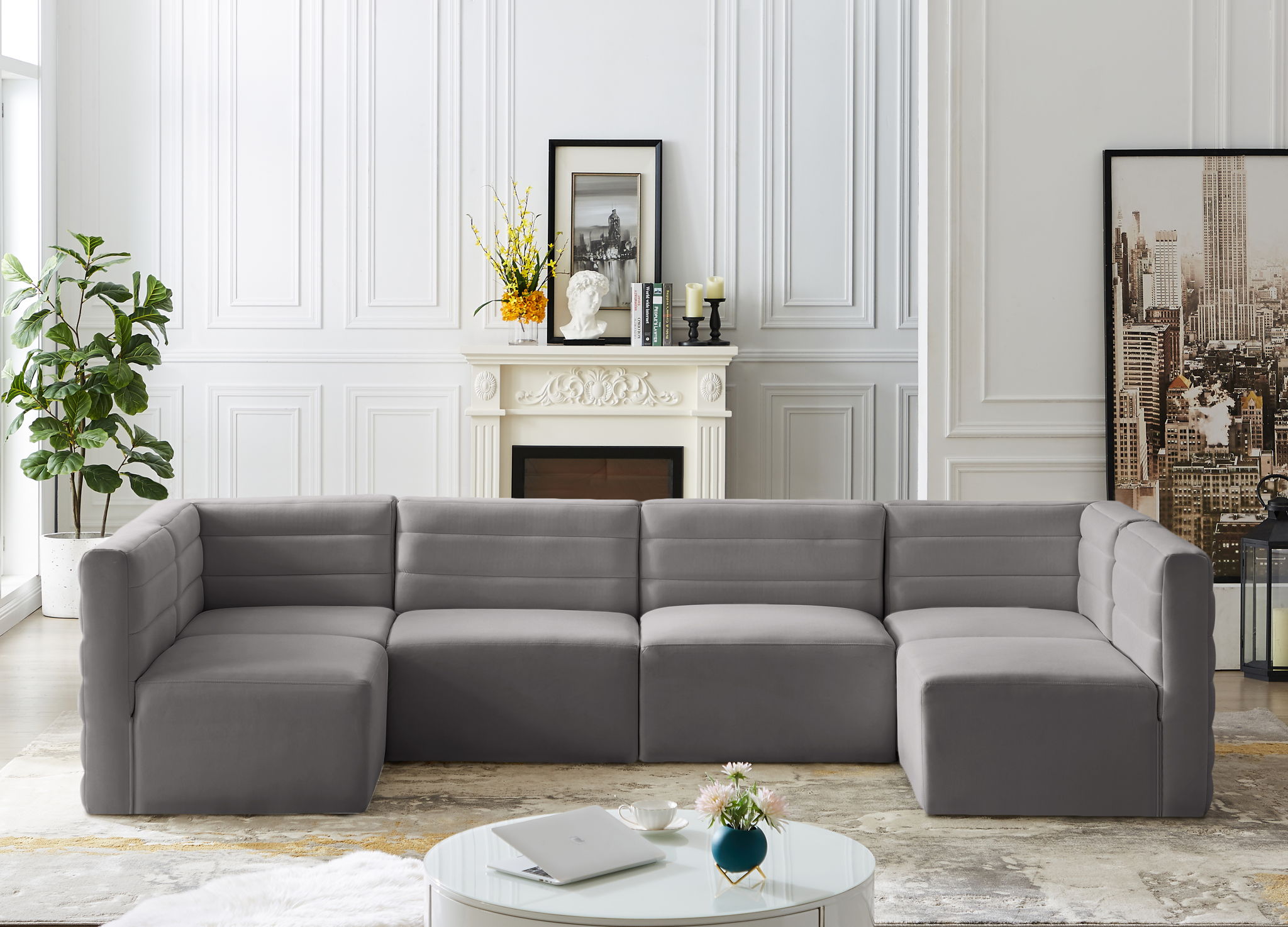 Quincy - 6 Piece Modular Sectional