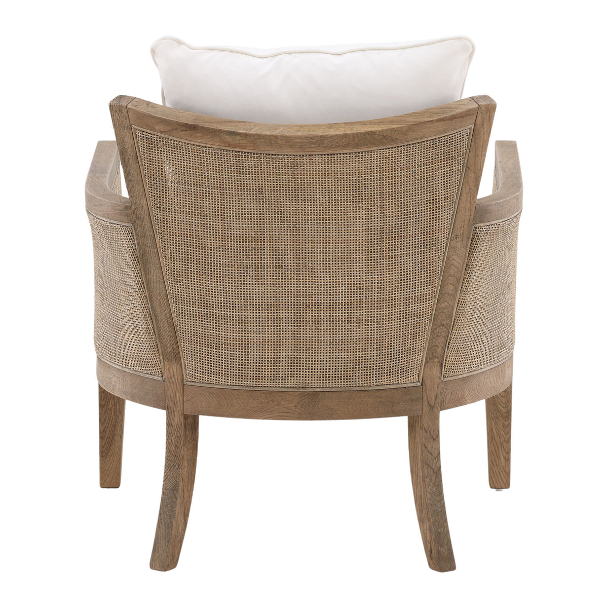 Lily - Occasional Chair - Natural And Off White