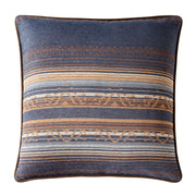 Estes - Chenille Reversible Euro Sham - Blue