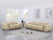 9762 - 5-Piece Modular Power Reclining Sofa And Loveseat Set 5 Power Recliners In