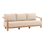 Redford - Outdoor Sofa - Sand And Natural