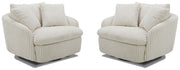 Boomer - Large Swivel Chair with 2 Pillows