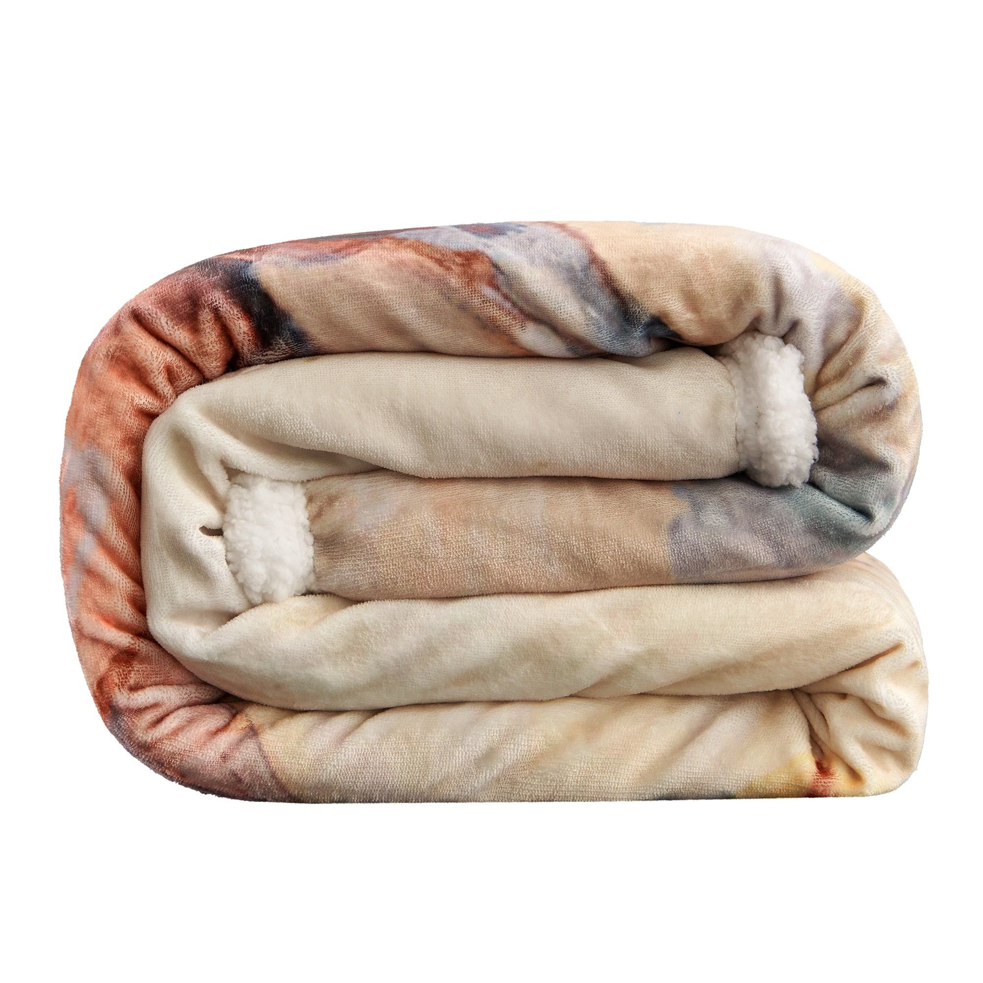 Campfire - Buster Campfire Sherpa Throw - Multi Color