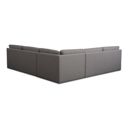 Miles - 3 Piece Outdoor Modular - Light Gray