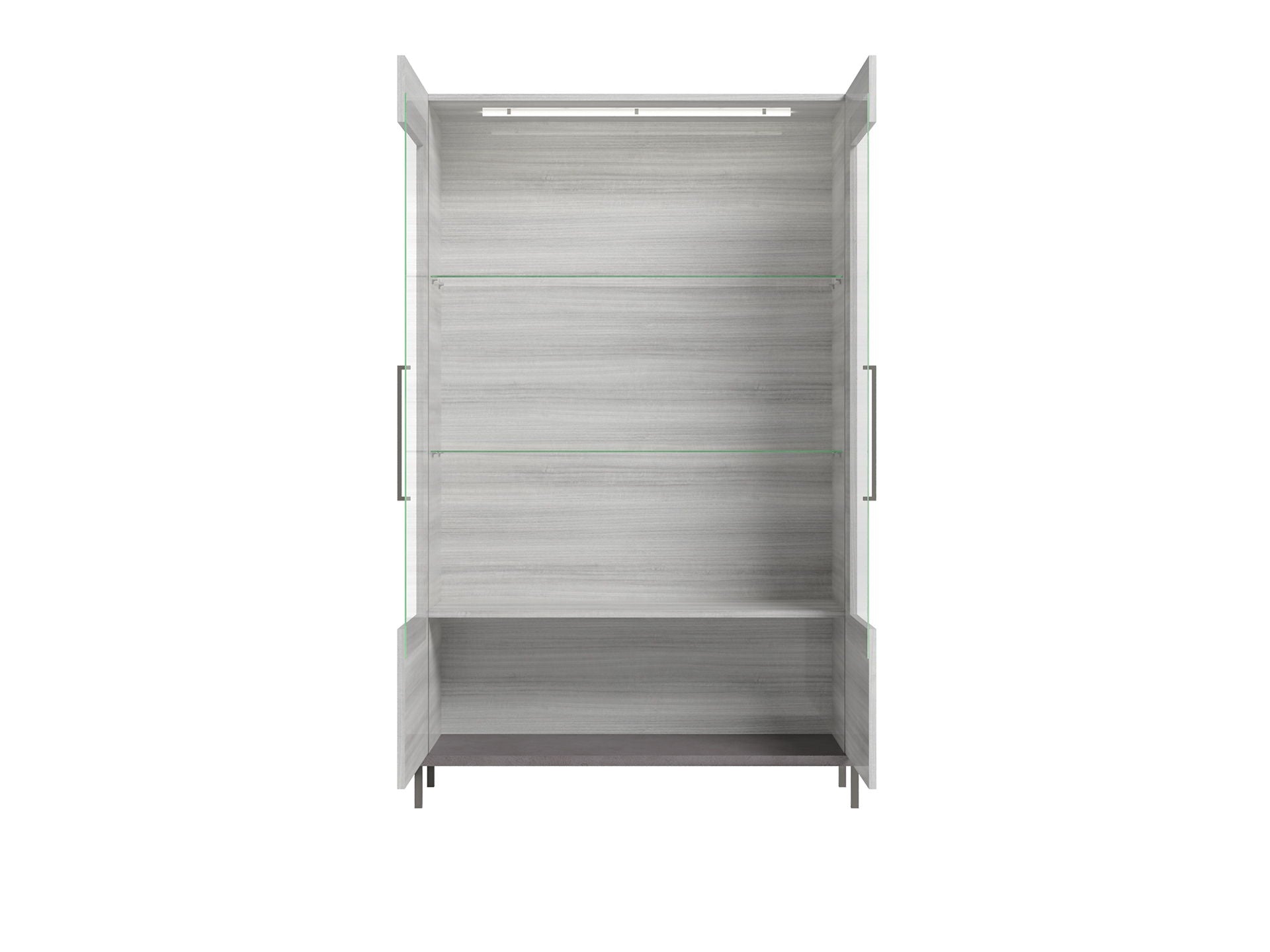 Mia - 2 Door China - White / Gray / Silver