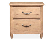 Harmony Heights - Drawer Nightstand - Belgium Wheat