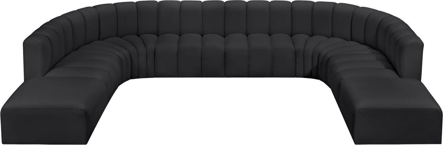Arc - Faux Leather Modular Sectional