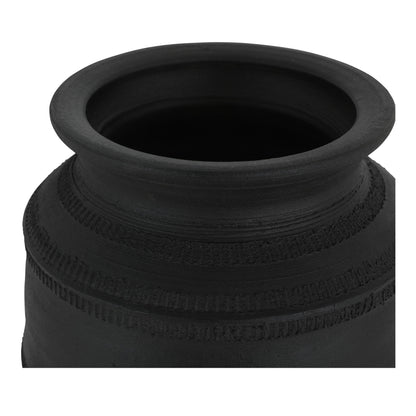 Astra - Terracotta Vessel - Black