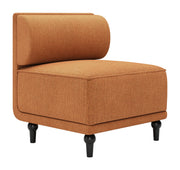 Malben - Middle Chair - Brown