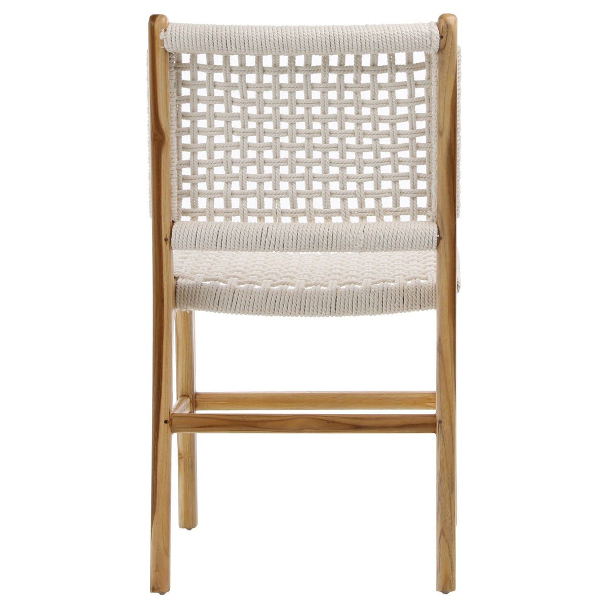 Diaz - Dining Chair - Natural White With Natural