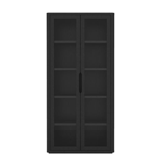 Rivington - Bookcase Cabinet With Glass Doors