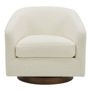 Oscy - Swivel Chair - White