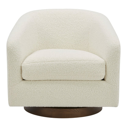 Oscy - Swivel Chair - White