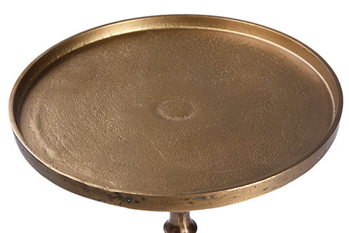 Bradford - Side Table - Antique Brass