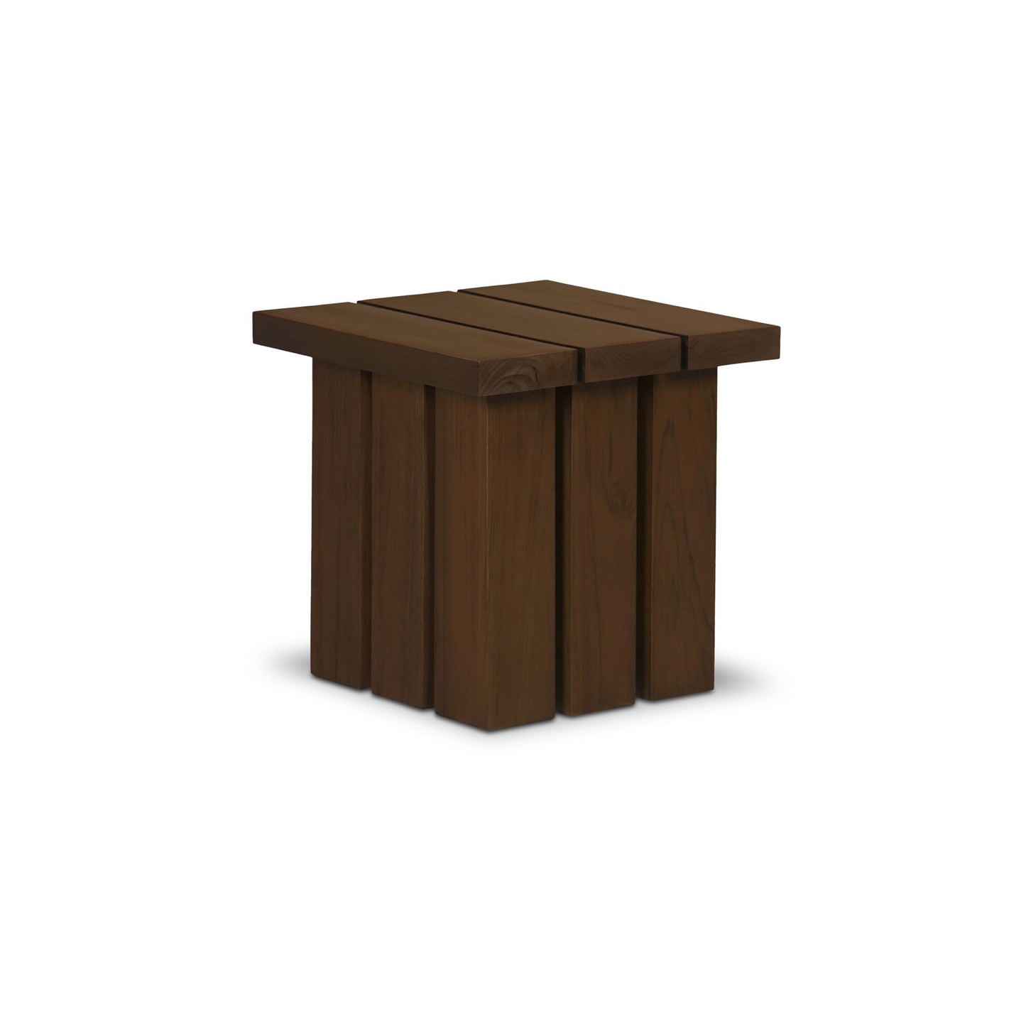 Denby - Outdoor Side Table - Brown
