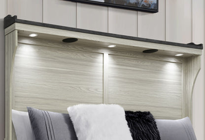 Ashley - Full Panel Bed - Brown