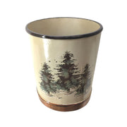 Joshua - Snow Wastebasket - Cream
