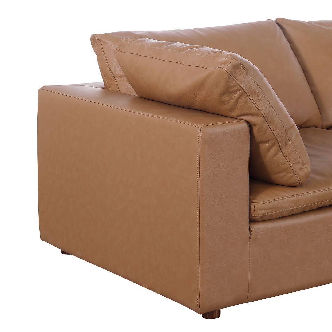 1100 - 11-Piece U-Shaped Sectional In Top-Grain Italian Leather