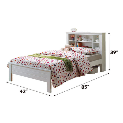 Yara - Twin Bed - White