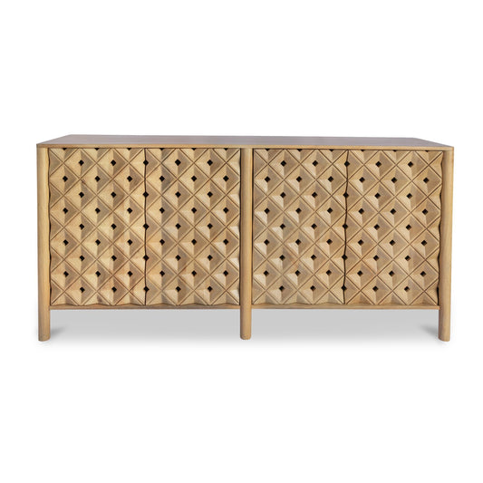 Fulton - 4 Door Sideboard - Natural