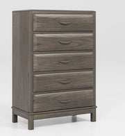Mazing - Five Drawer Chest - Gray