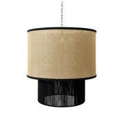 Lumora - Pendant - Black And Natural