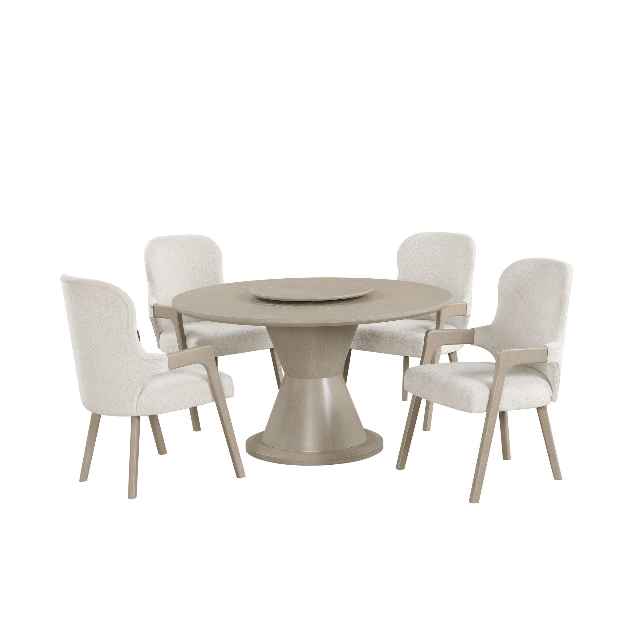 Gwendolyn Round Dining Table Set - Thumbnail 2