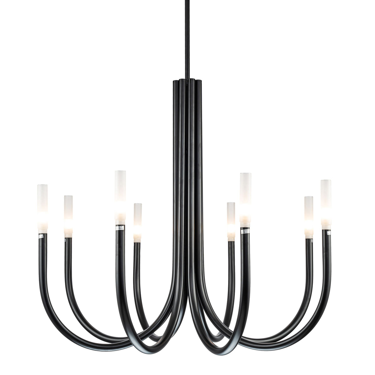 Evania - Chandelier - Black