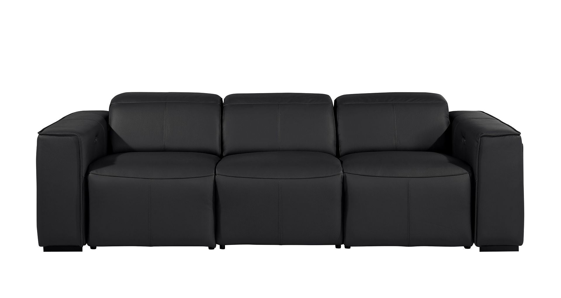 1224 - 3-Piece Modular Power Reclining Sofa In With 3 Power Recliners & Power Headrests