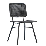 Aster - Outdoor Dining Chair - Black
