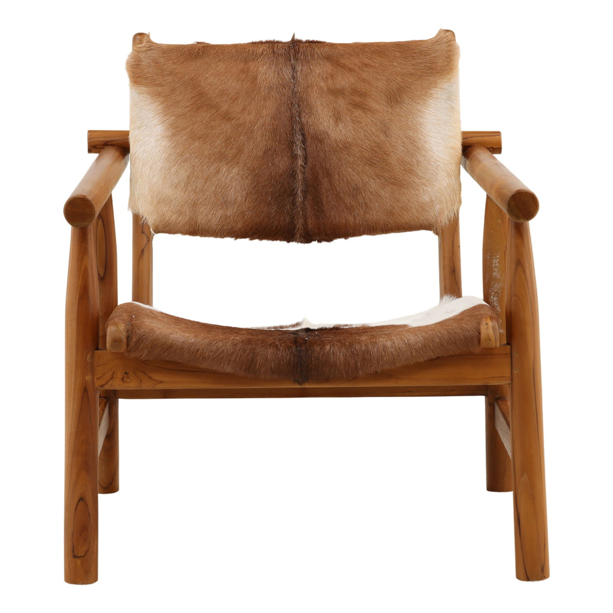 Dunbar - Occasional Chair - Brown And White