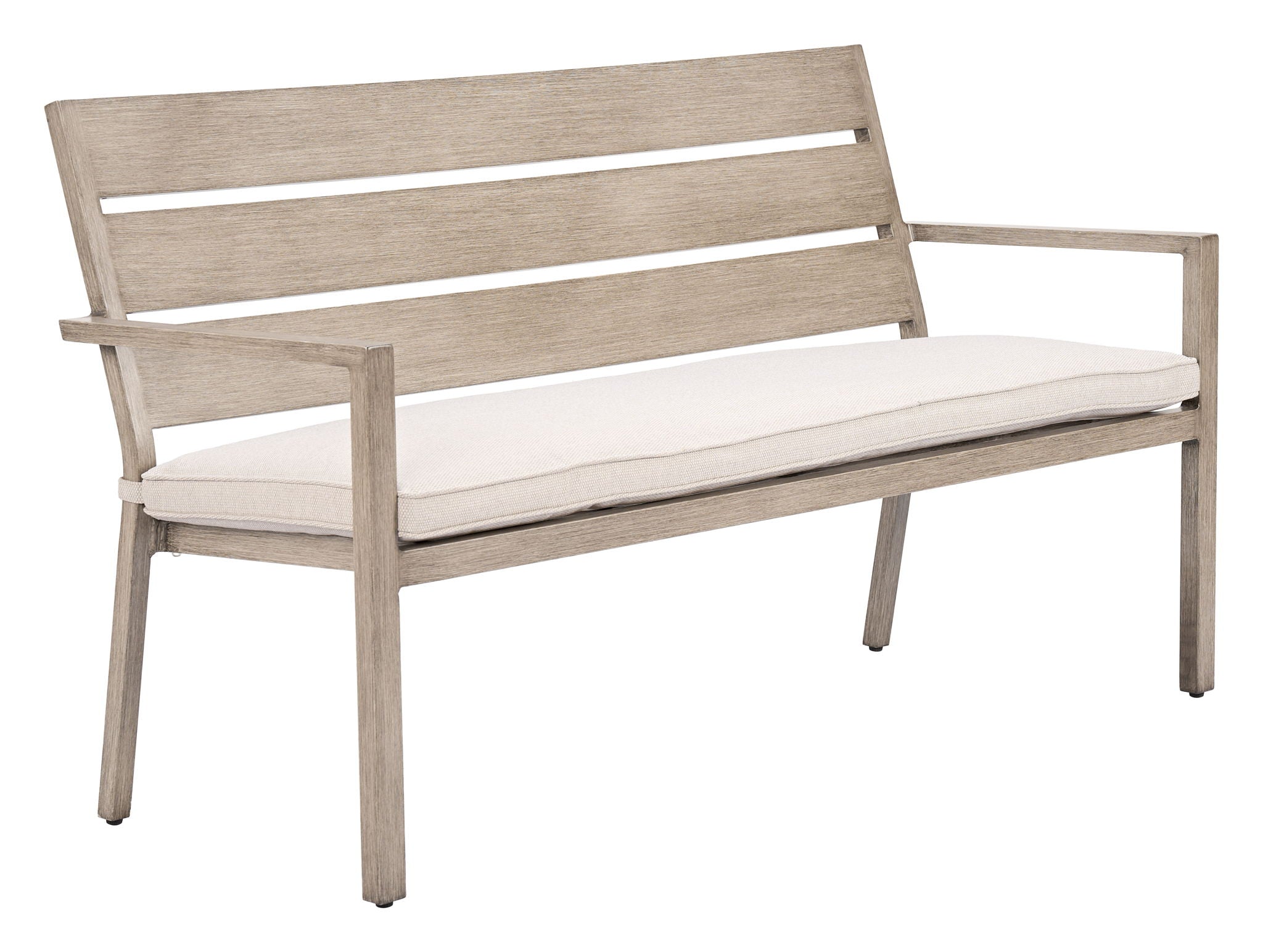Reefline - Bench (Set of 2) - Gray / Light Brown