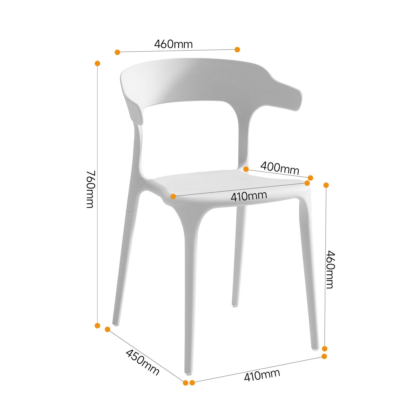 Stackable Chairs (Set of 4)