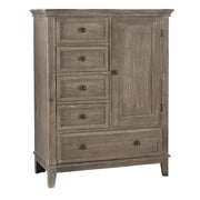 Leland - Wood Chifferobe - Sandwash