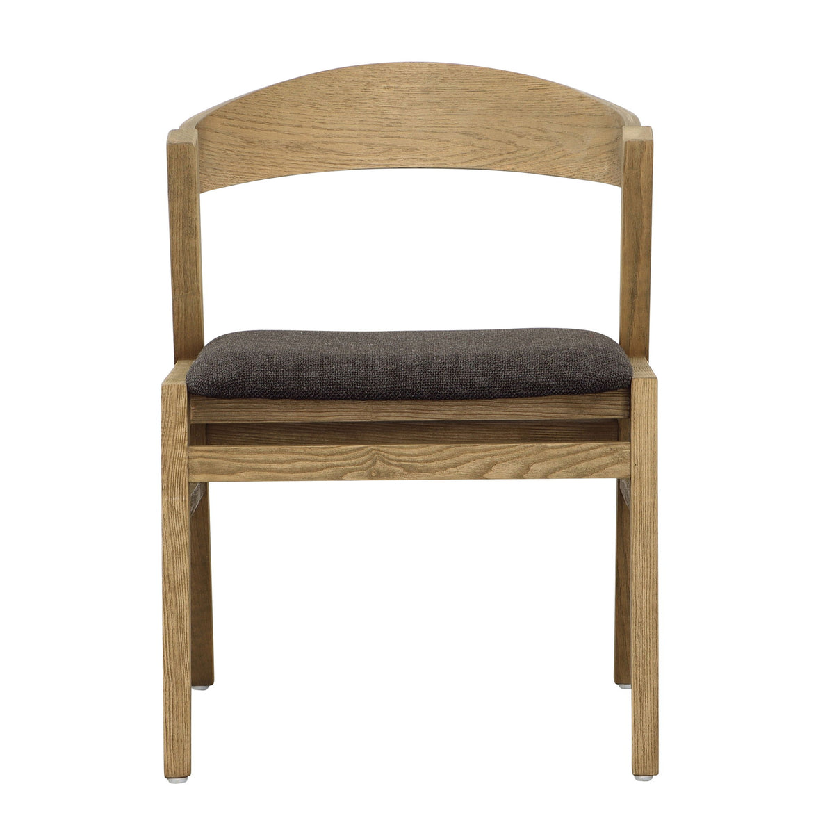 Ilaria - Dining Chair - Charcoal And Natural Brown