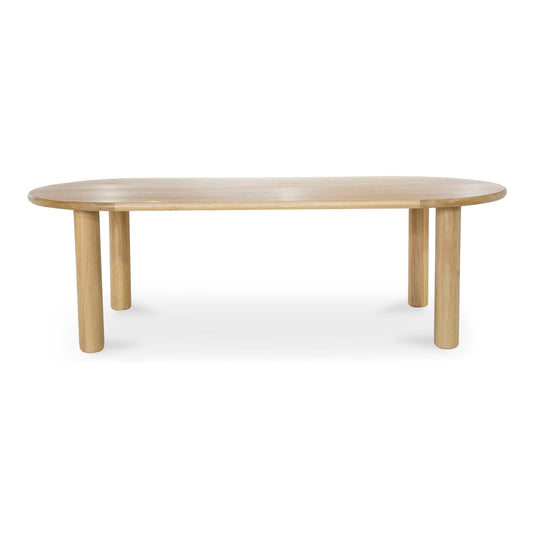 Milo - Small Oak Dining Table - Natural Solid