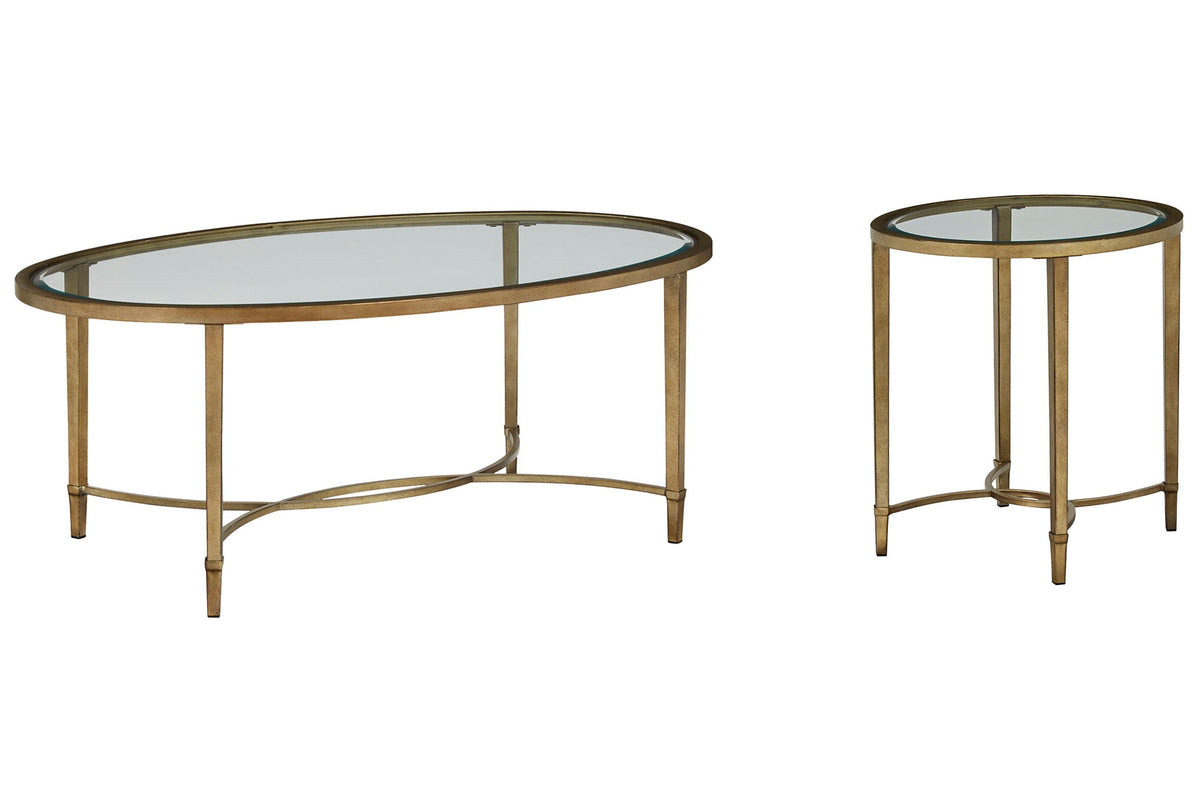 Copia - Oval Cocktail Table Set
